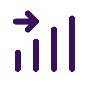 icon for chart growth